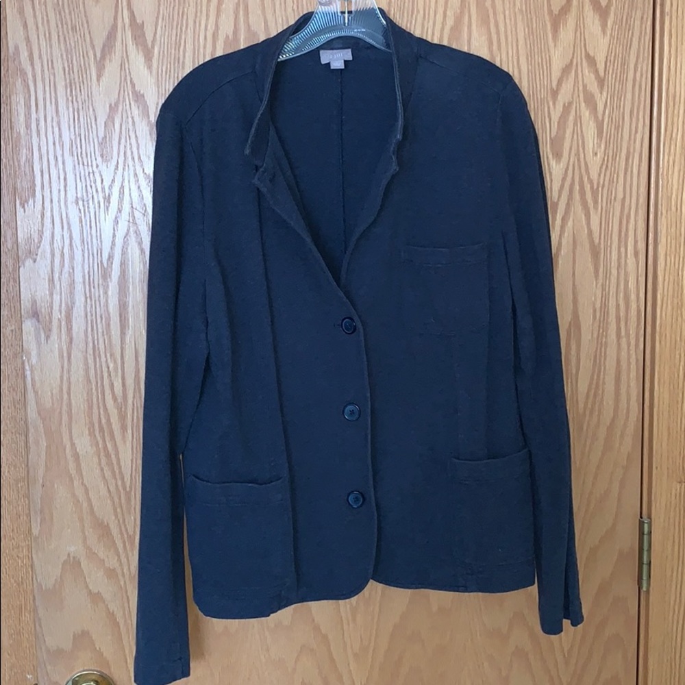 J Jill Three pocket blazer